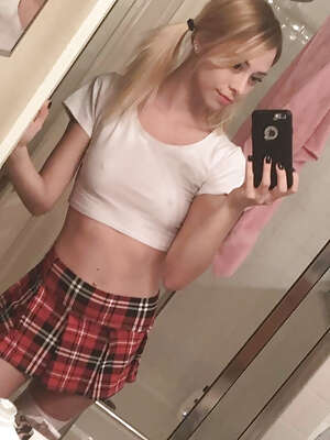 School girl skirts are so hot ?